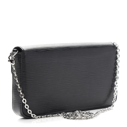 Louis Vuitton Epi Pochette Felicie Black 3 of 9