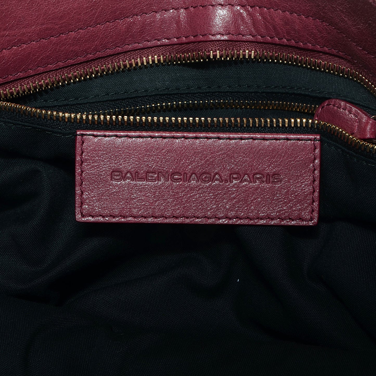 Agneau Giant 12 Rose Gold Hardware City Cassis