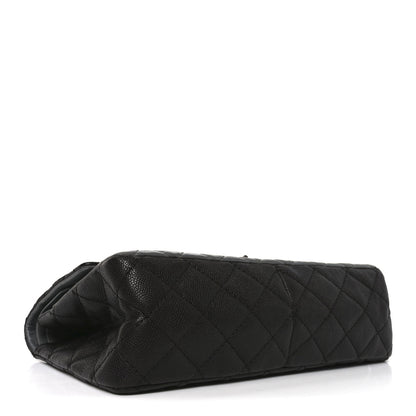 Chanel Caviar Iridescent Calfskin 2.55 Reissue 226 Flap Brown Grey 4 of 10