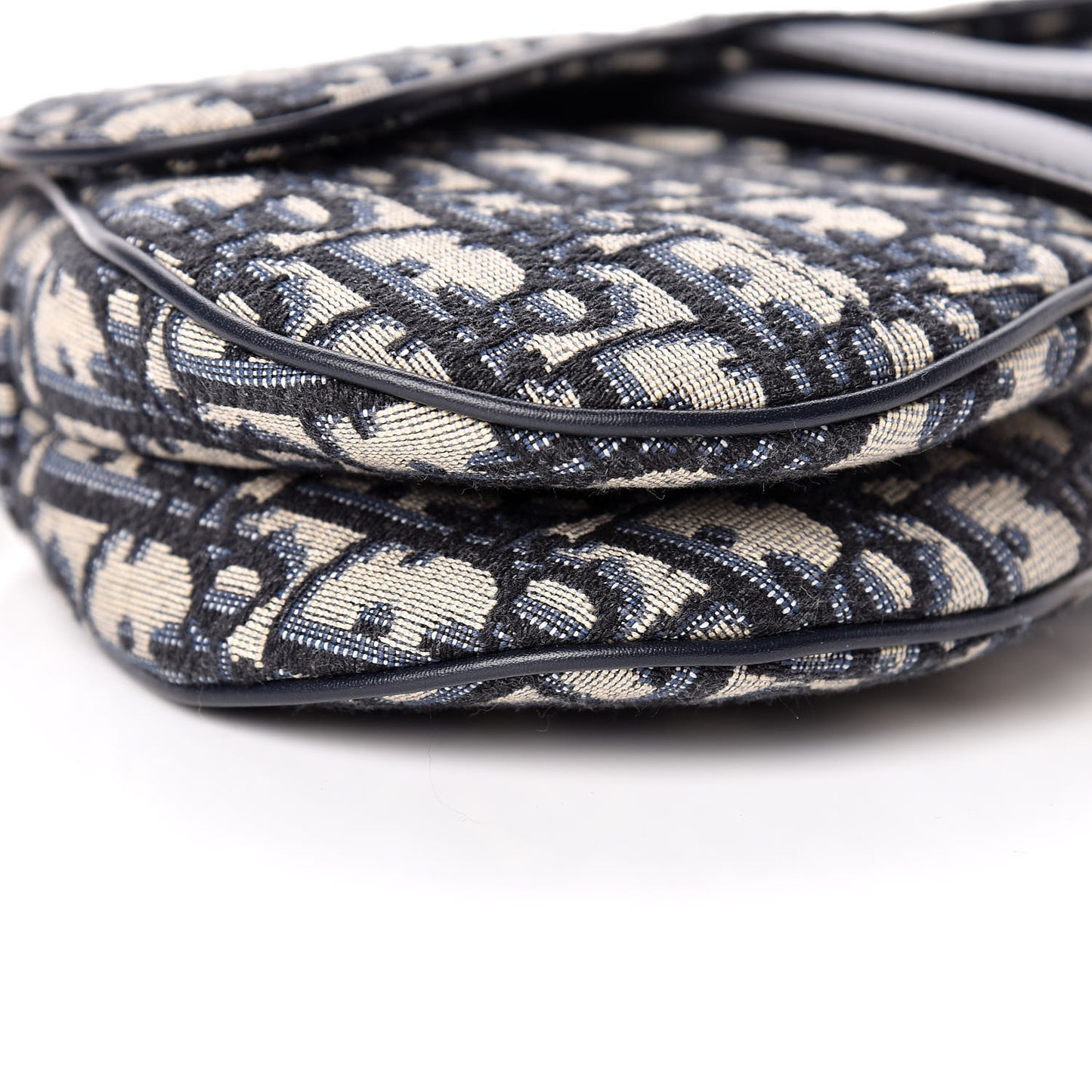 Oblique Mini Saddle Bag Blue