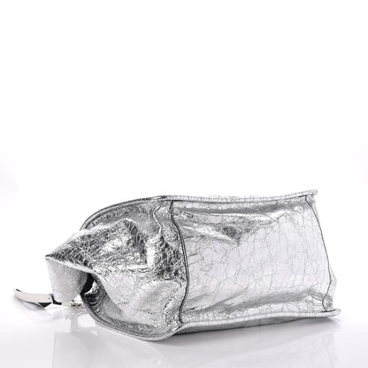 Proenza Schouler Metallic Calfskin Extra Large Tote Silver 4 of 8
