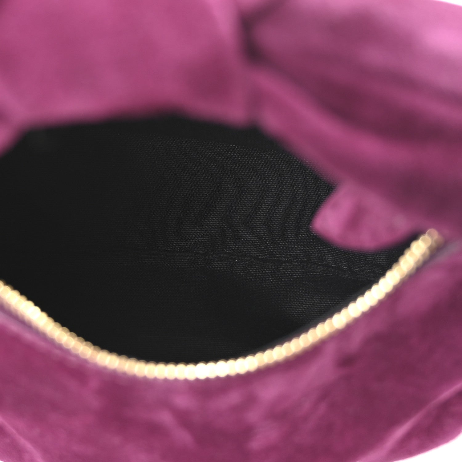 Khaite Suede Calfskin Beatrice Small Hobo Mulberry 5 of 9