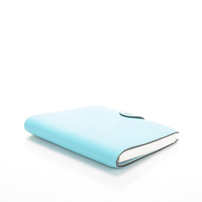 Hermes Togo Ulysse PM Notebook Bleu Atoll 4 of 7