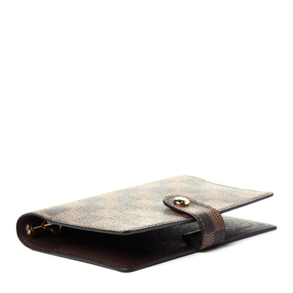 Louis Vuitton Damier Ebene Small Ring Agenda Cover 4 of 11