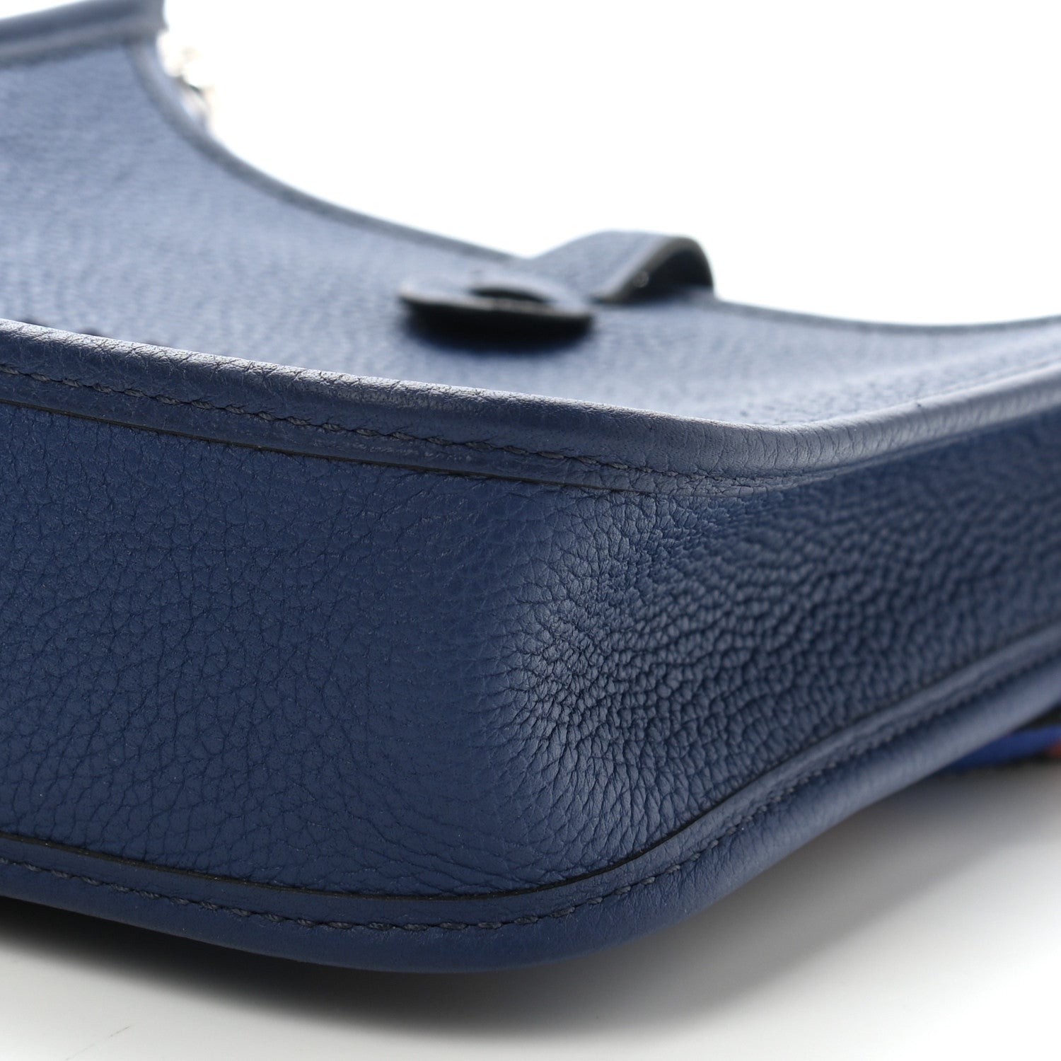 Hermes Taurillon Clemence Flipperball Sangle Evelyne TPM Bleu Saphir Black Bleu Saphir 10 of 11