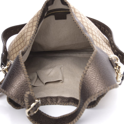 Gucci Diamante Large New Jackie Shoulder Bag Dark Brown 6 of 11