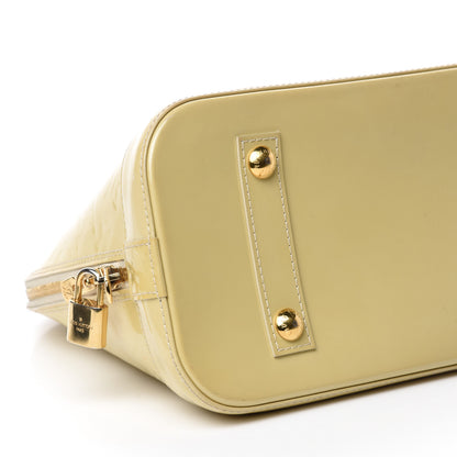 Louis Vuitton Vernis Alma PM Blanc Corail 6 of 14
