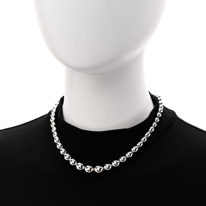 Tiffany Sterling Silver Hardwear Graduated Ball Necklace 2 of 5