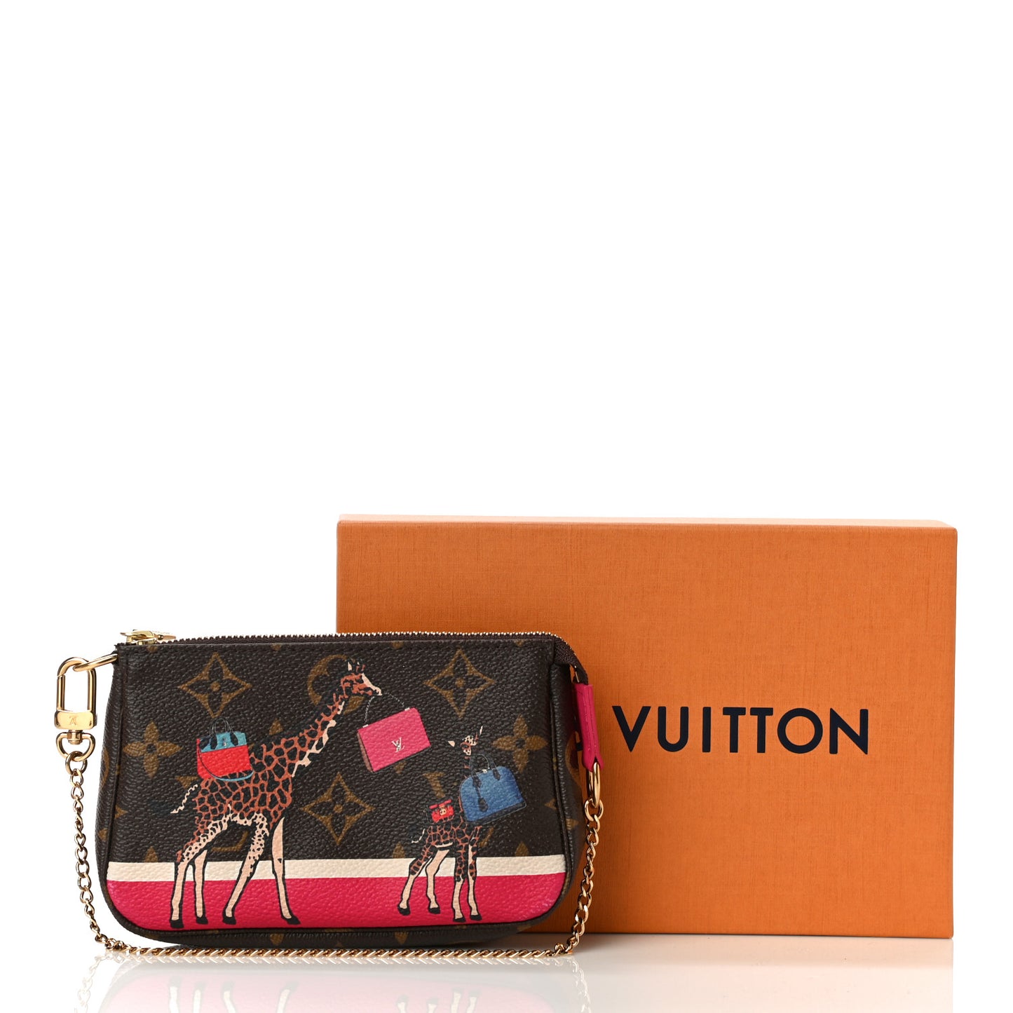 Monogram 2017 Christmas Animation Mini Pochette Accessories
