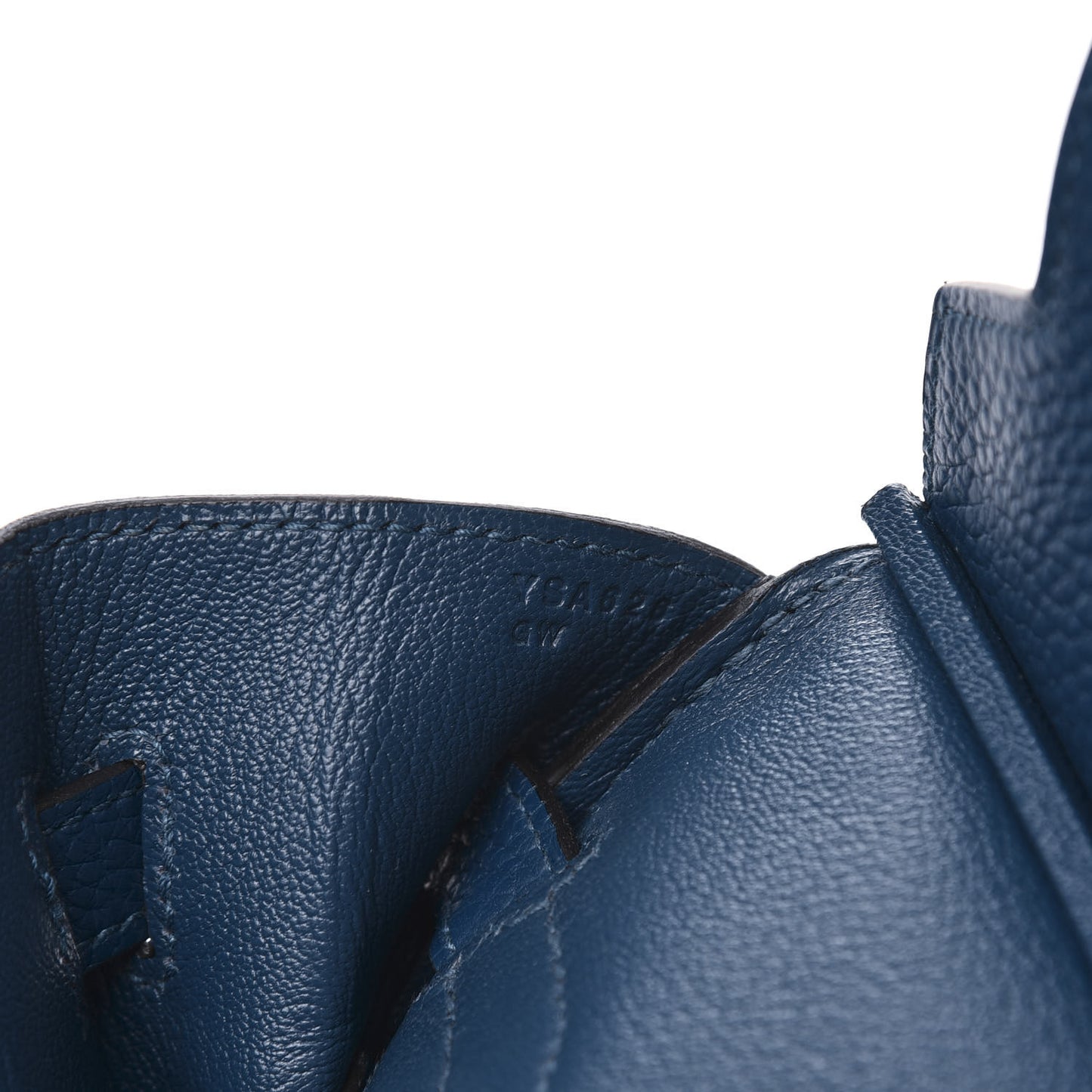 Taurillon Clemence Birkin 30 Deep Blue
