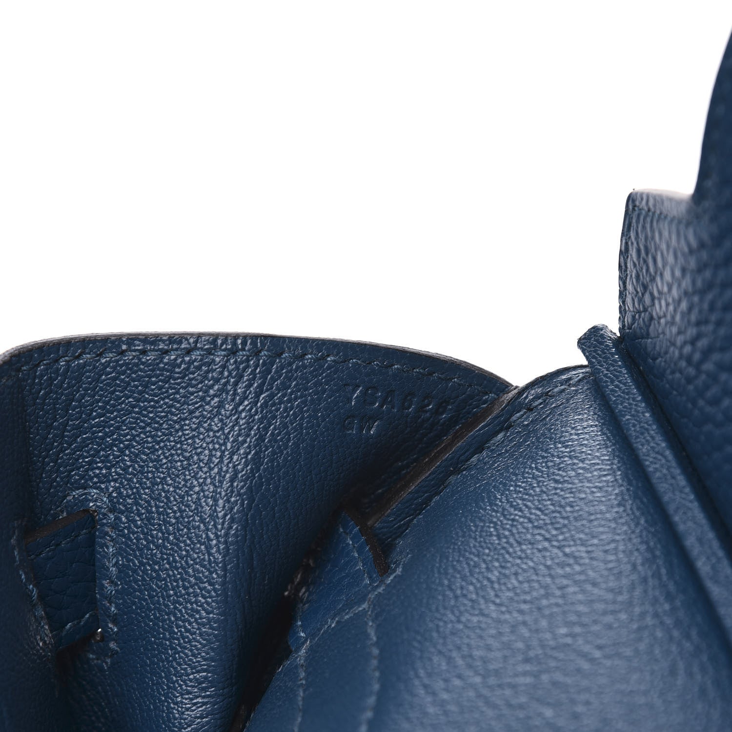 Hermes Taurillon Clemence Birkin 30 Deep Blue 6 of 10