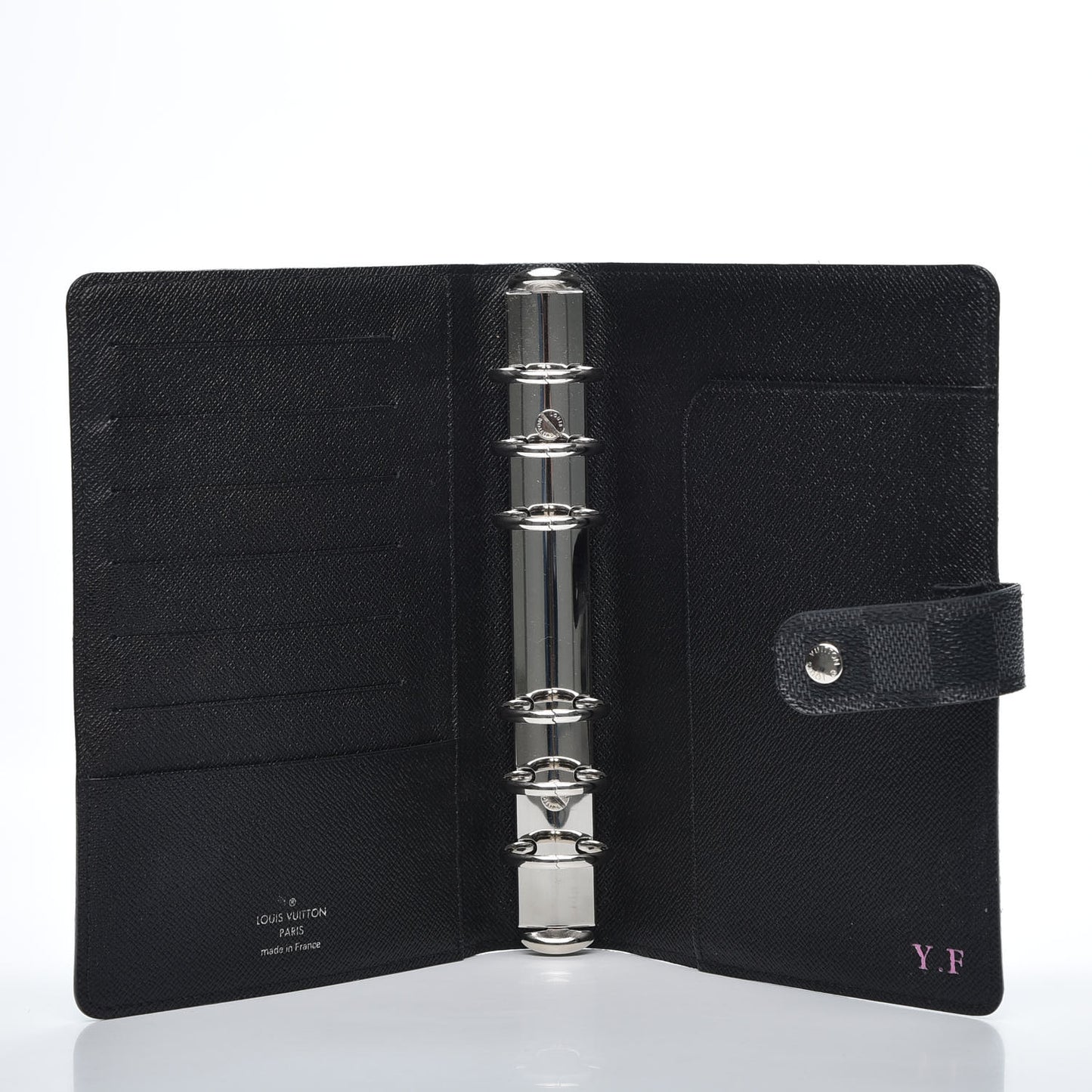 Damier Graphite Medium Ring Agenda Cover
