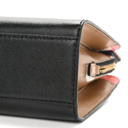 Marc Jacobs Saffiano Little Big Shot Tote Black Gazelle 11 of 11