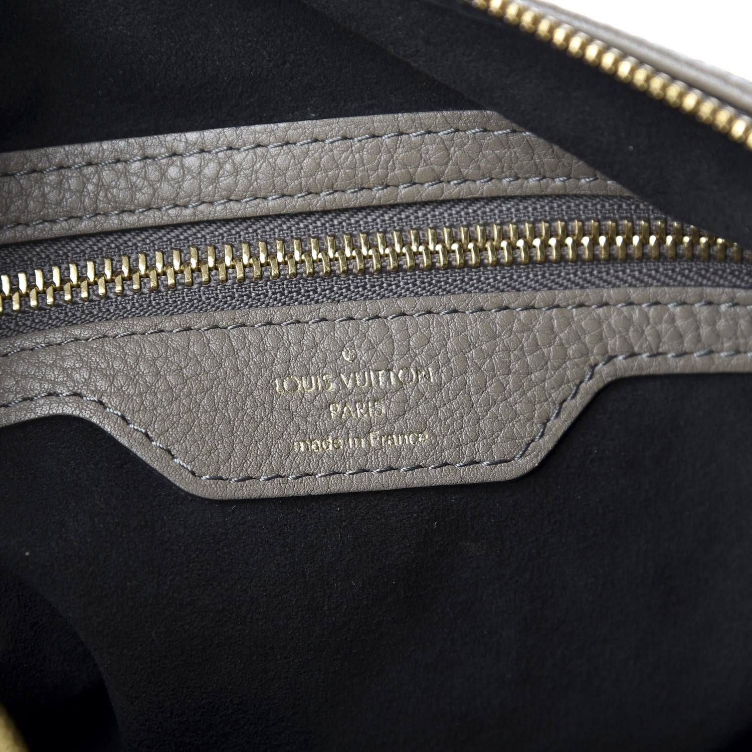 Louis Vuitton Mahina Selene MM Taupe 10 of 11