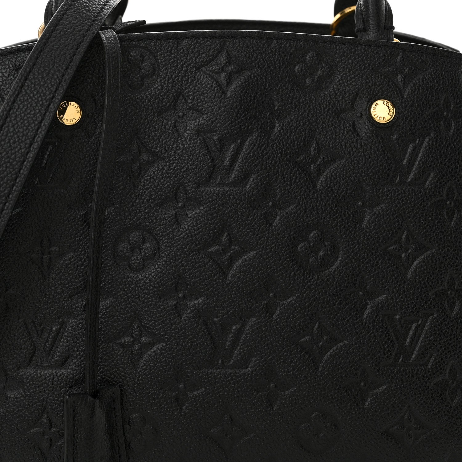 Louis Vuitton Empreinte Montaigne MM Black 8 of 12