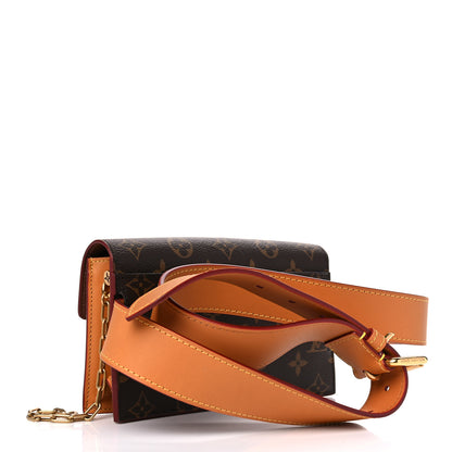 Louis Vuitton Monogram S Lock Belt Pouch MM 3 of 15