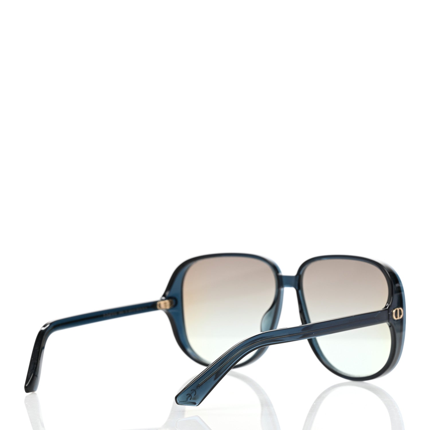 Christian Dior Transparent Acetate D-Doll Sunglasses Blue 4 of 8