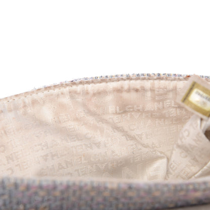 Chanel Tweed Medium Fantasy Flap Grey 9 of 12