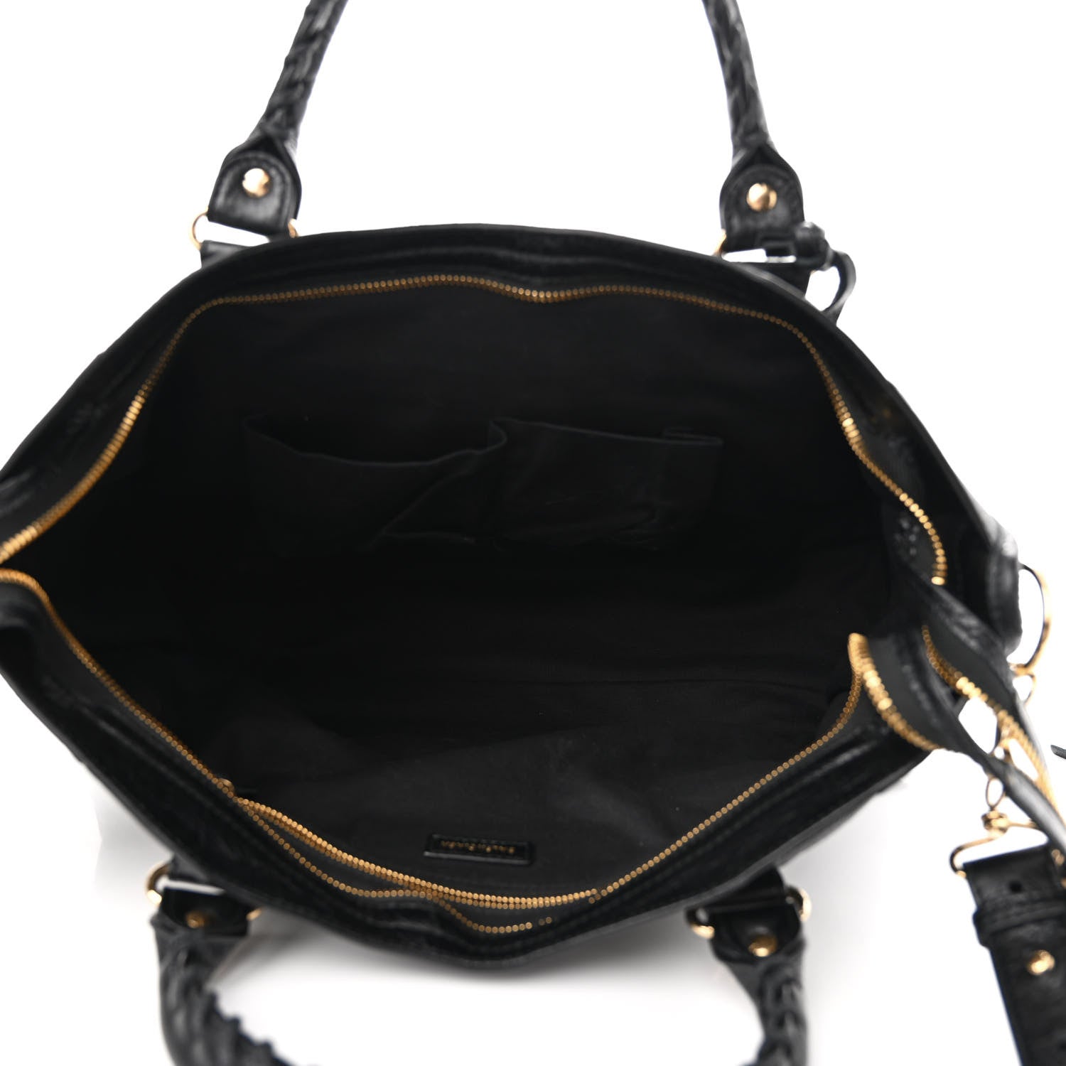 Balenciaga Agneau Classic Gold Hardware City Black 5 of 10
