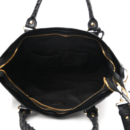 Balenciaga Agneau Classic Gold Hardware City Black 5 of 10