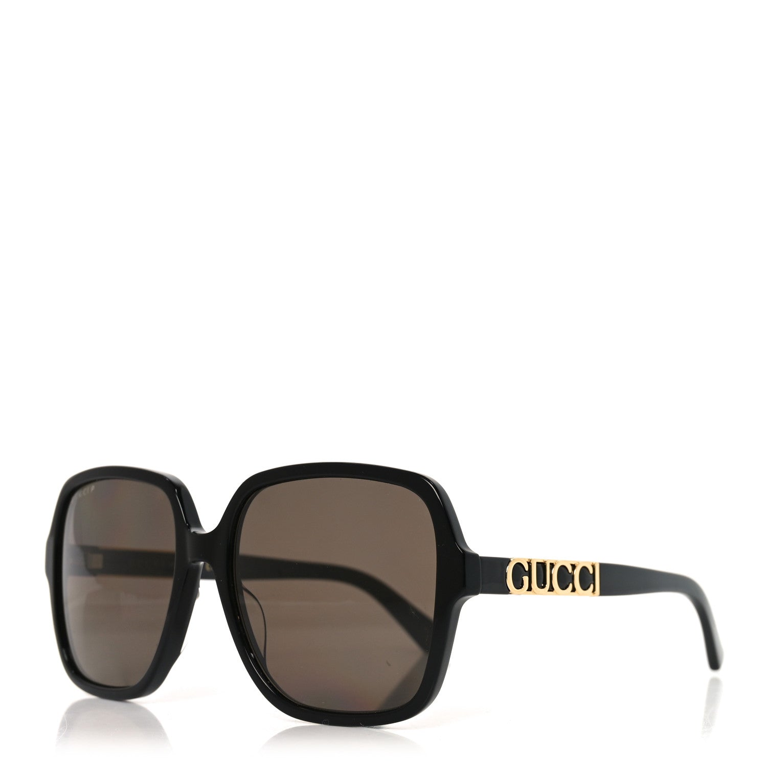 Gucci Oversized Square GG1189S Sunglasses Black 1 of 6