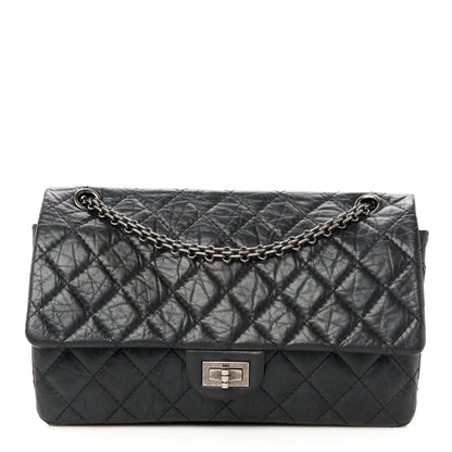 Chanel Aged Calfskin Quilted 2.55 Reissue 226 Flap Black 1 of 11