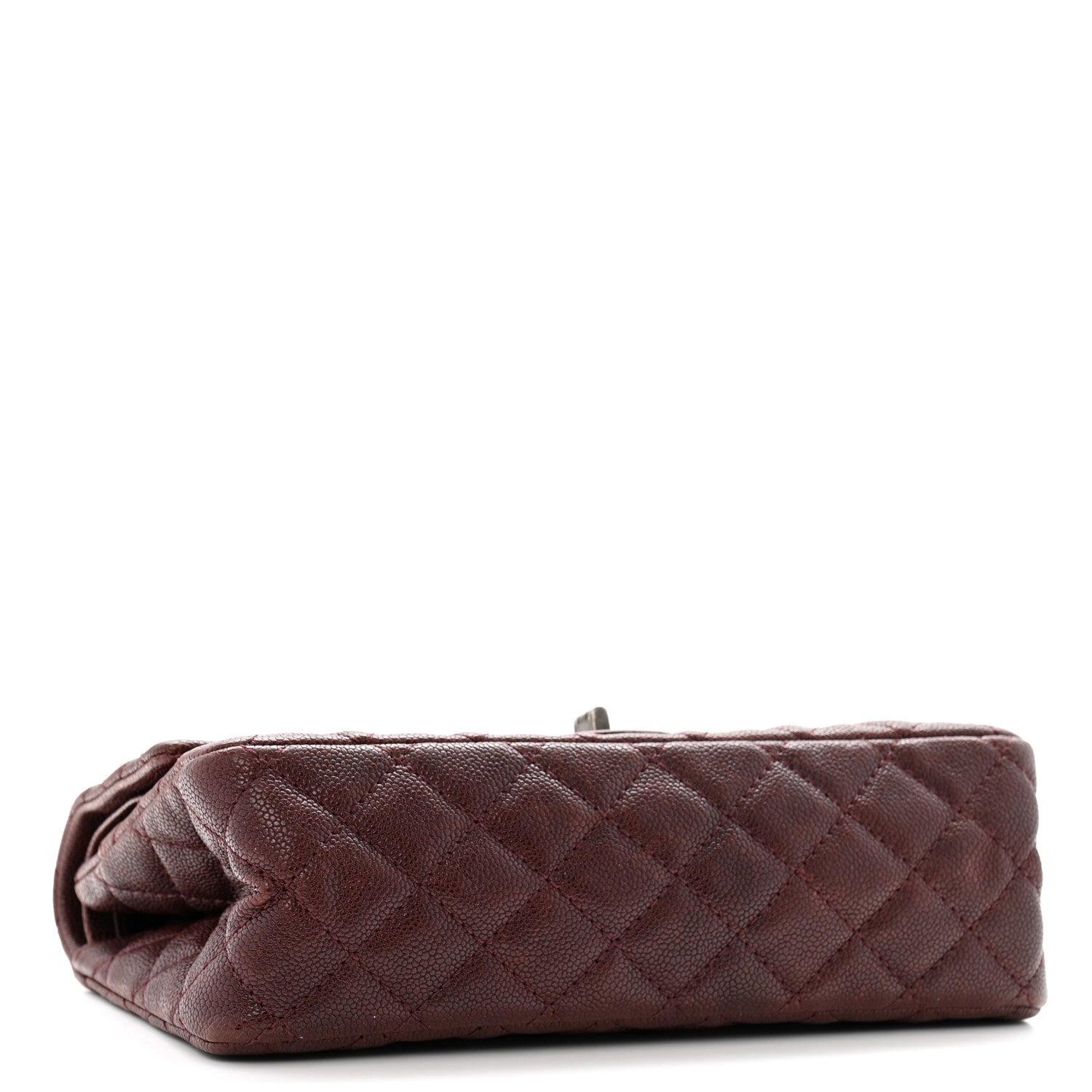 Chanel Caviar Quilted 2.55 Reissue 225 Flap Burgundy 4 of 12