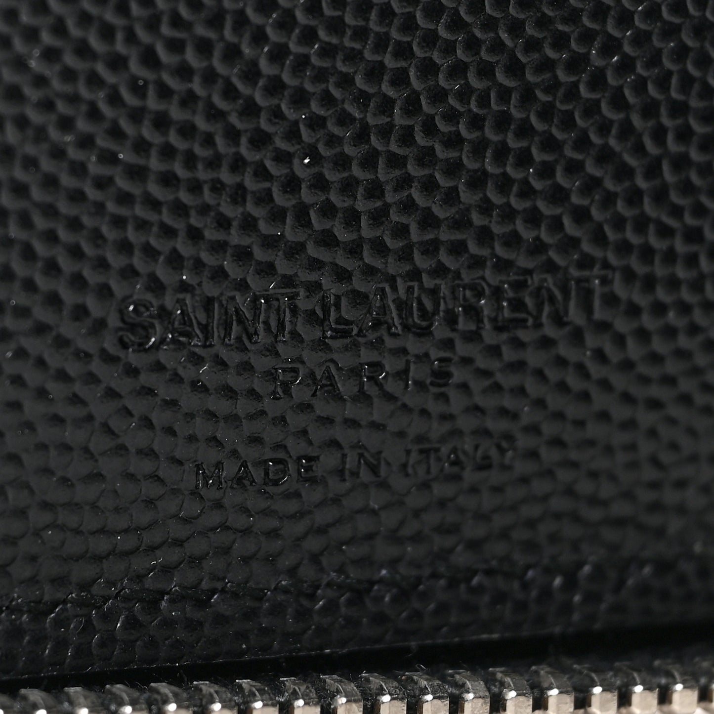Grain de Poudre Zip Around Wallet Black
