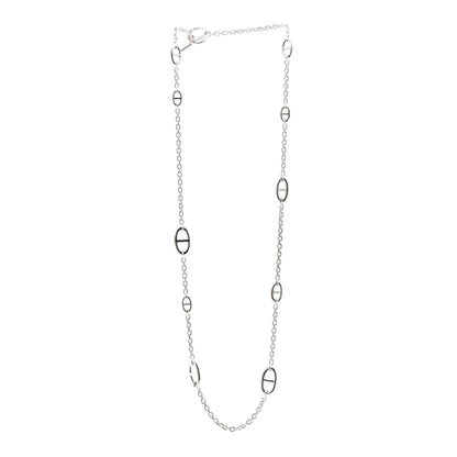 Hermes Sterling Silver Farandole Necklace 80 3 of 4