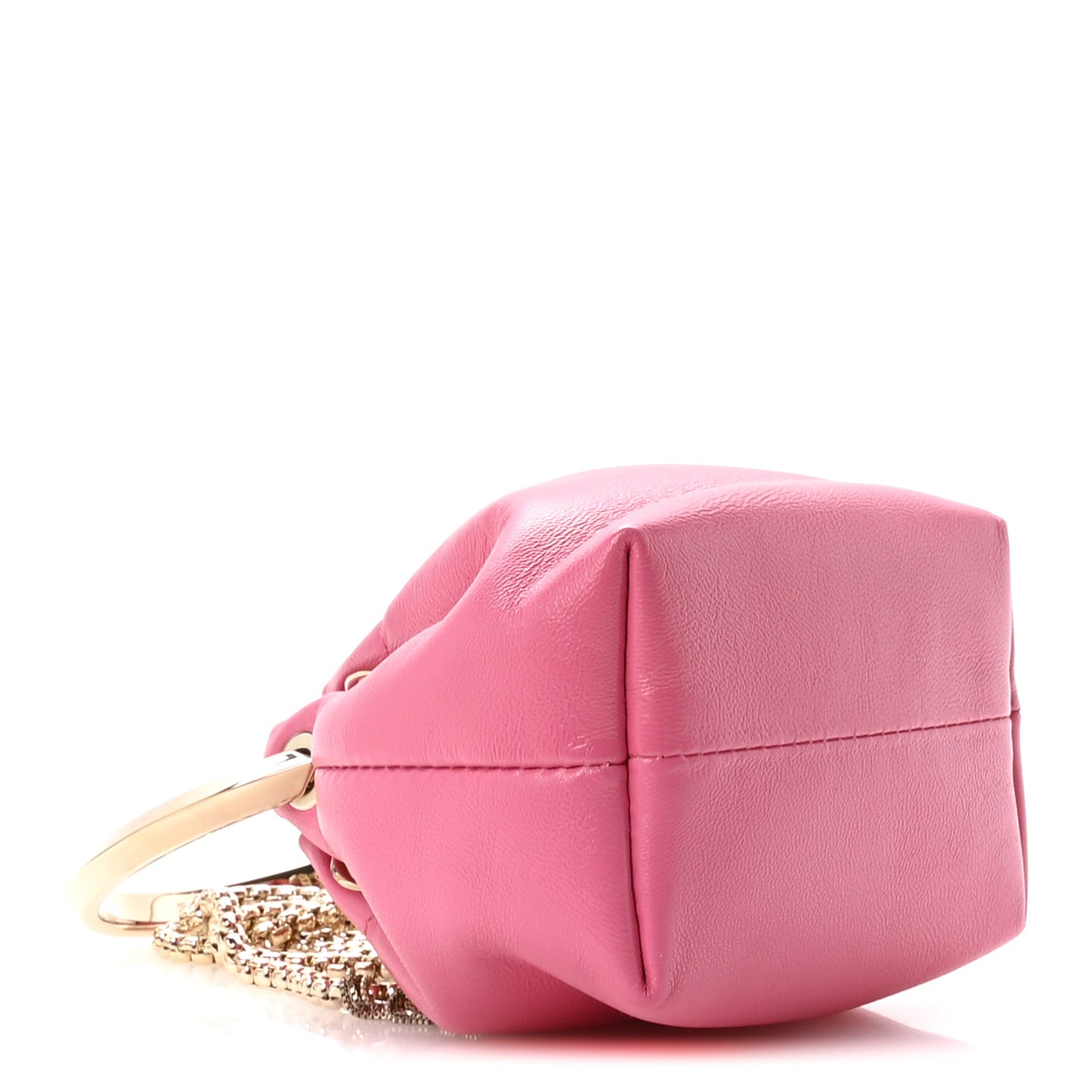 Lambskin Micro Bon Bon Bag Candy Pink