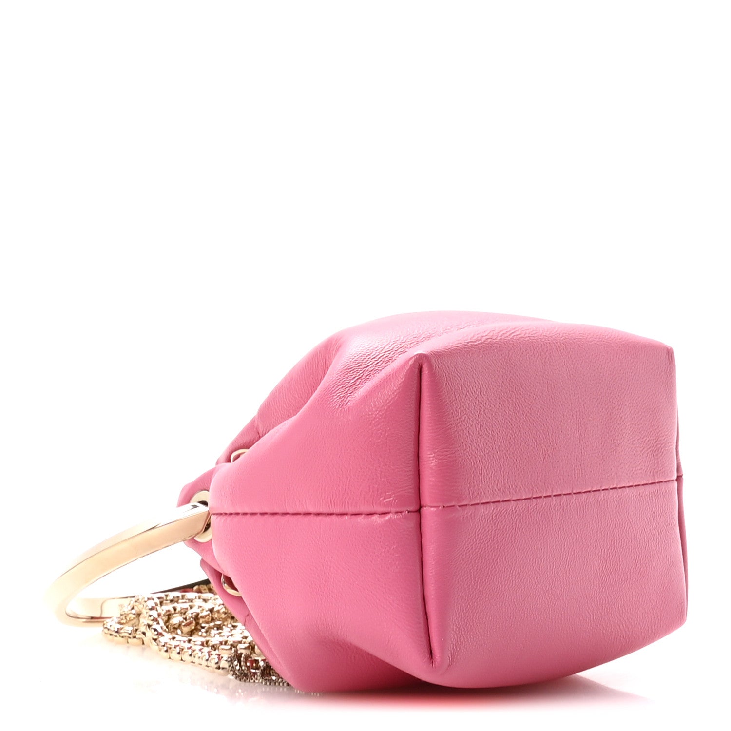 Jimmy Choo Lambskin Micro Bon Bon Bag Candy Pink 4 of 11