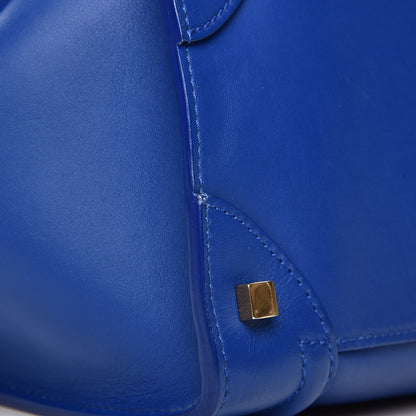 Celine Smooth Calfskin Mini Luggage Royal Blue 9 of 11