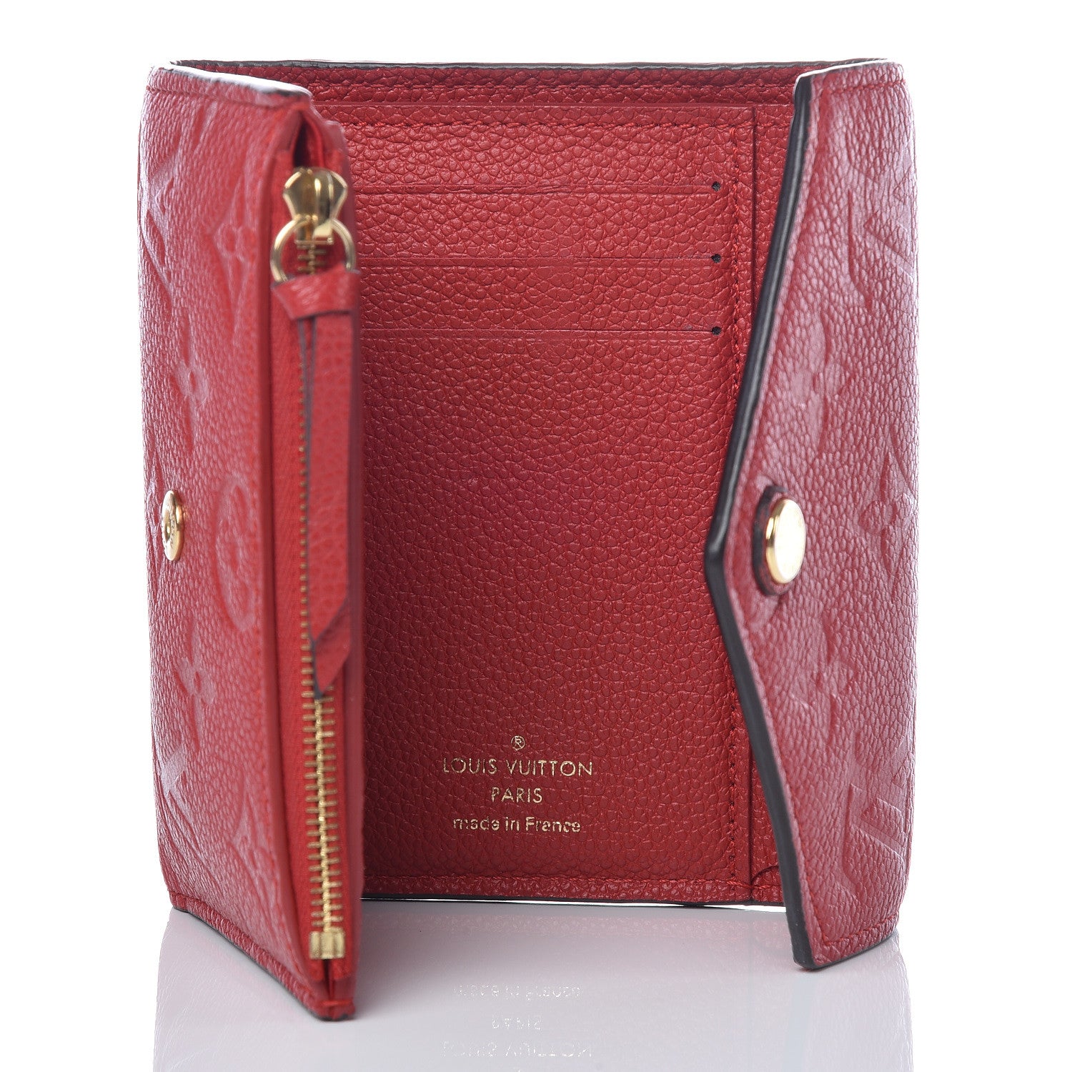 Louis Vuitton Empreinte Victorine Wallet Cherry 5 of 10