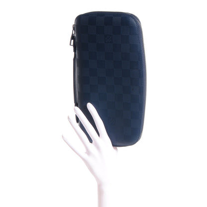 Louis Vuitton Damier Infini Atoll Wallet Cosmos 2 of 9