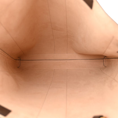 Gucci GG Supreme Monogram Web Large Ophidia Vertical Shopping Tote Brown 5 of 10