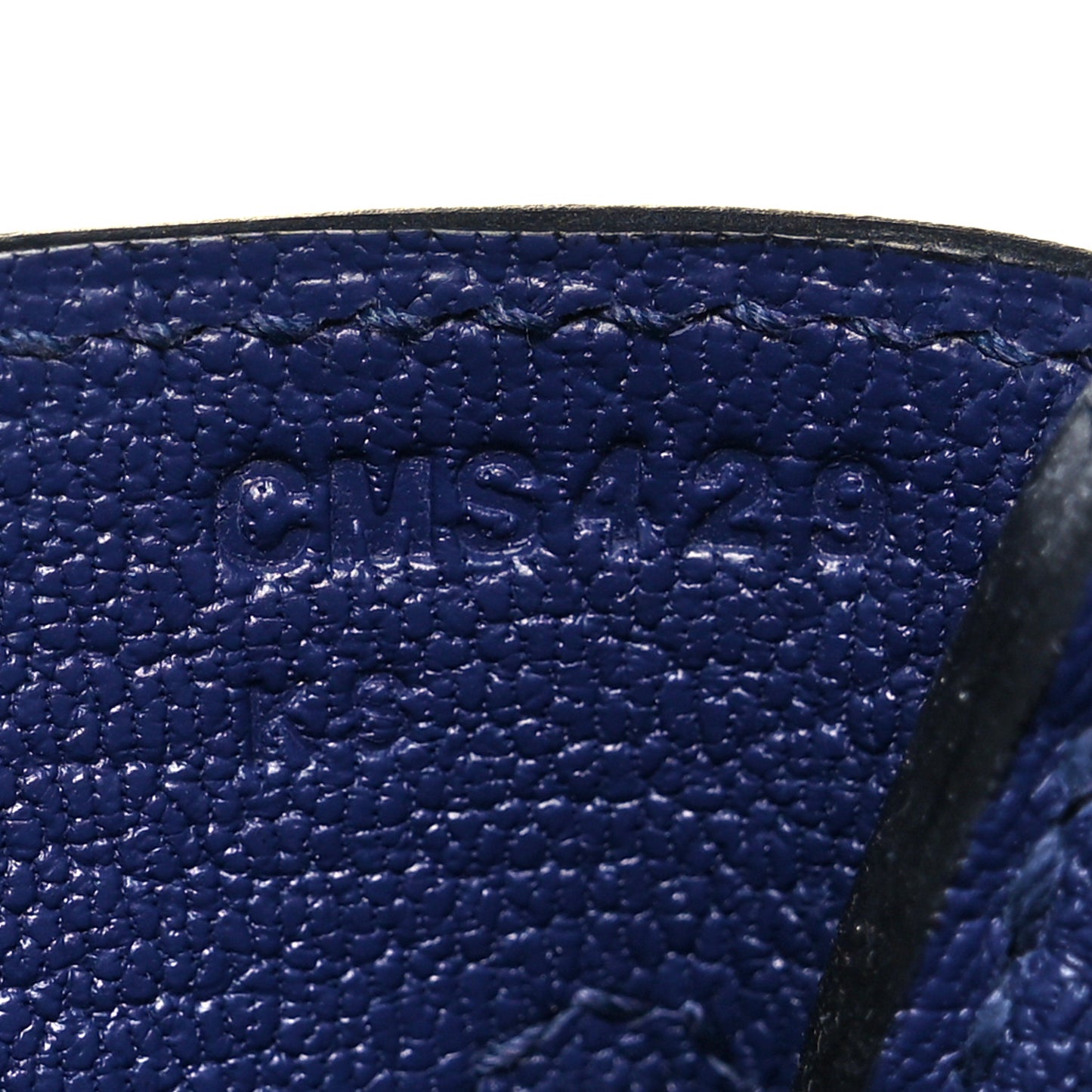 Togo Birkin 30 Bleu Encre