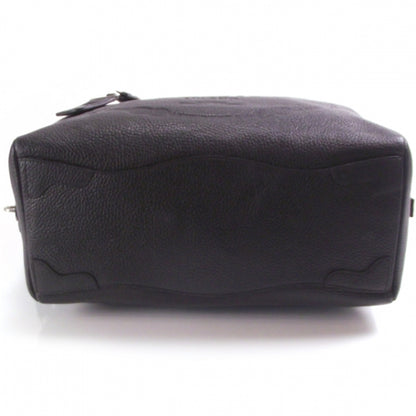 Prada Leather Large Logo Bowler Black 4 of 9
