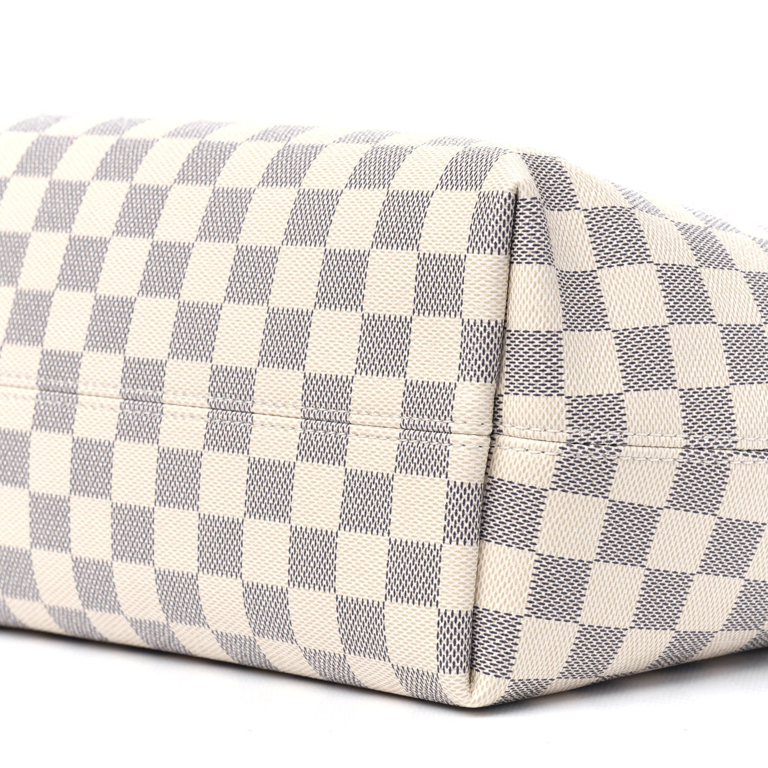 Louis Vuitton Damier Azur Graceful MM Rose Ballerine 10 of 13