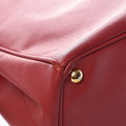 Prada Saffiano Lux Large Tote Fuoco 15 of 25
