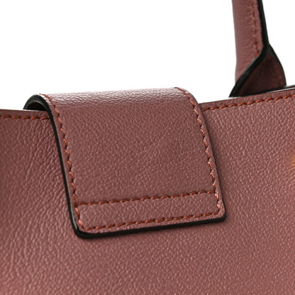 Burberry Soft Grain Calfskin Small Buckle Tote Dusty Pink 13 of 16