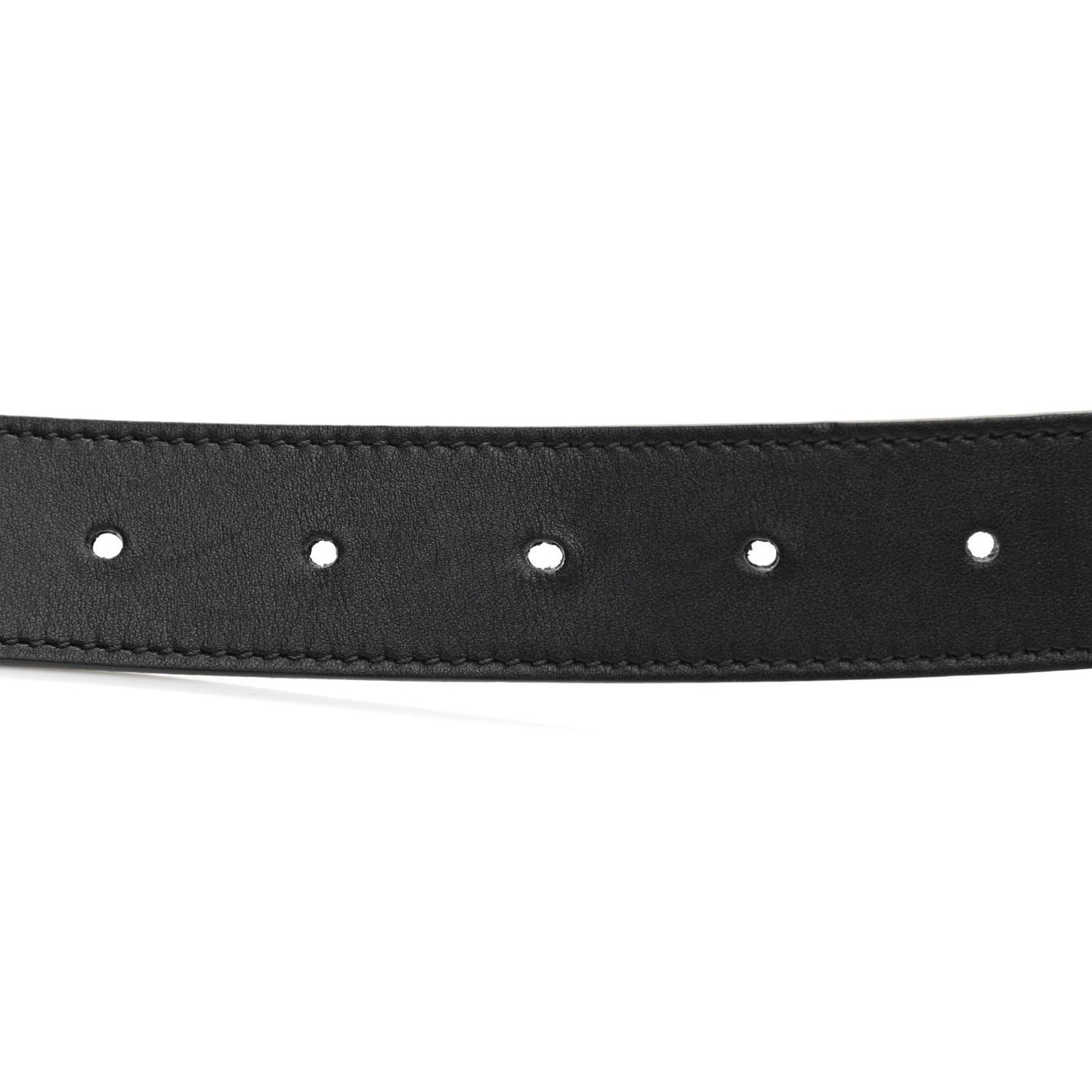 Moon Calfskin Double G 30mm Belt 110 44 Black