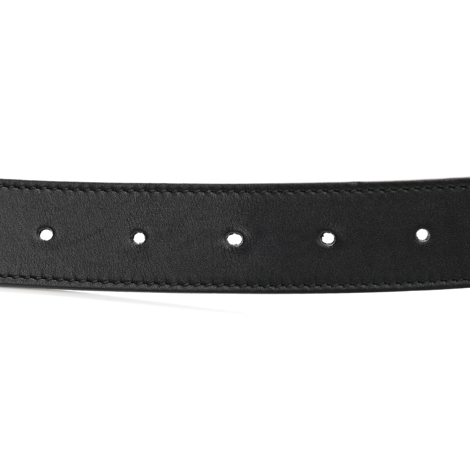 Gucci Moon Calfskin Double G 30mm Belt 110 44 Black 4 of 5