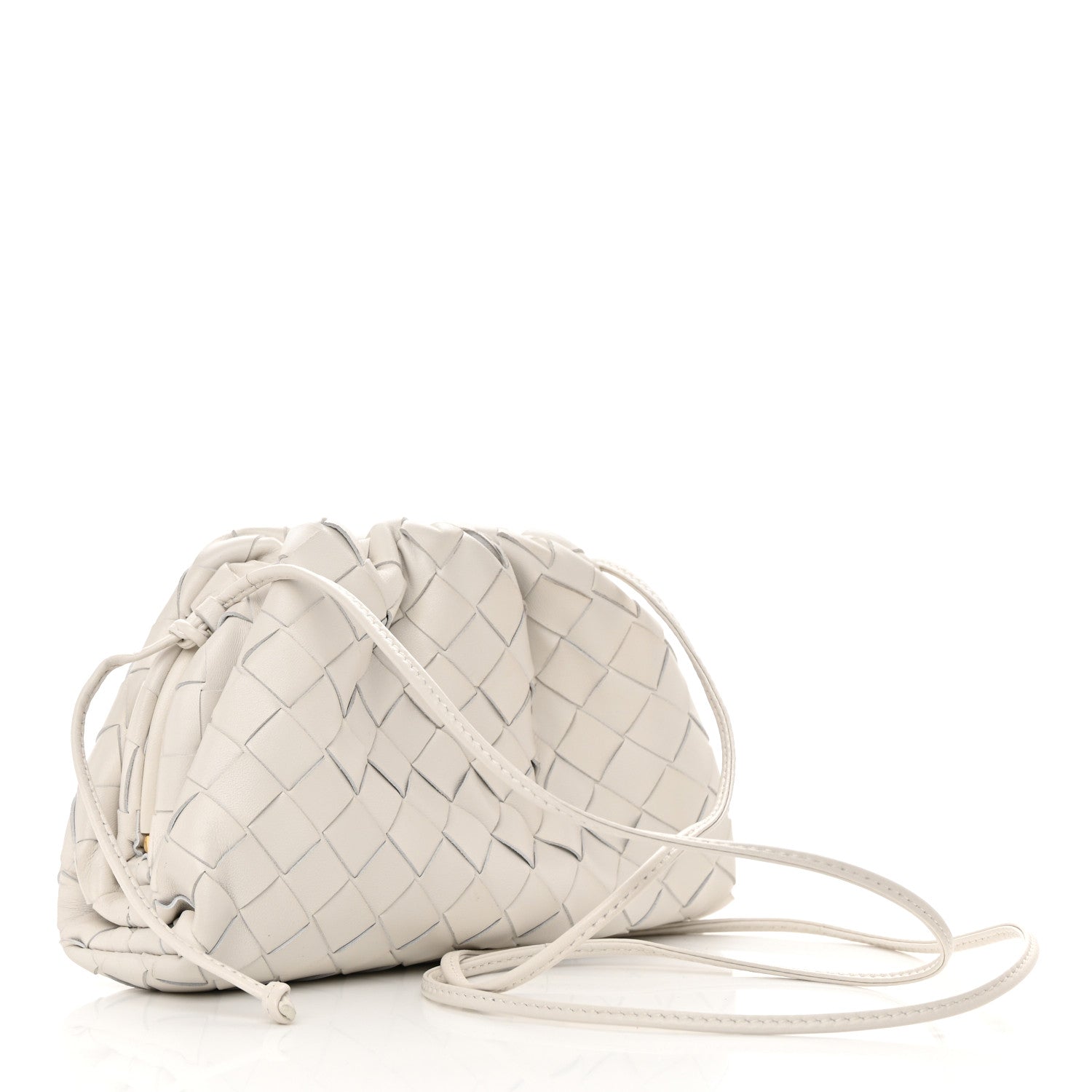 Bottega Veneta Nappa Intrecciato The Mini Pouch Chalk 4 of 12