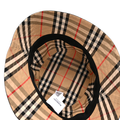 Burberry Cotton Gabardine Bucket Hat L Black 7 of 10