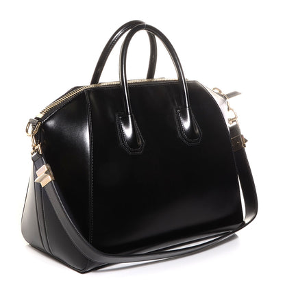 Givenchy Shiny Lord Calfskin Medium Antigona Black 3 of 10