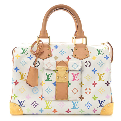 Louis Vuitton Monogram Multicolor Speedy 30 White 1 of 11