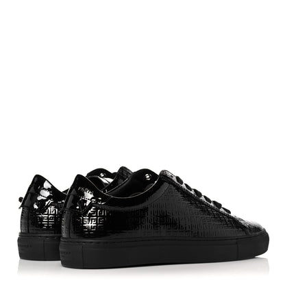 Givenchy Patent Calfskin 4G Urban Street Sneakers 36 Black 4 of 8