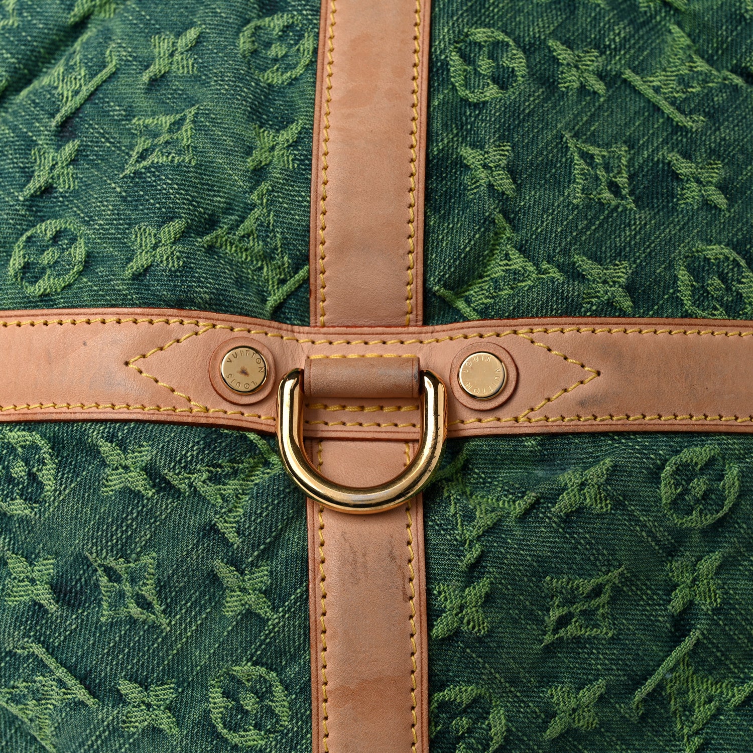 Louis Vuitton Denim Sunburst PM Messenger Vert 10 of 15
