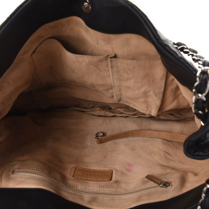 Chanel Caviar Quilted Expandable Zip Shoulder Bag Black 7 of 16