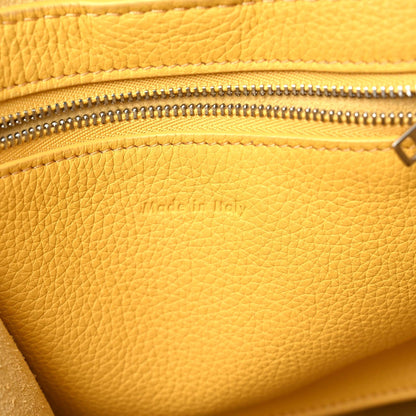 Celine Supple Grained Calfskin Small Big Bag Sunflower 14 of 18